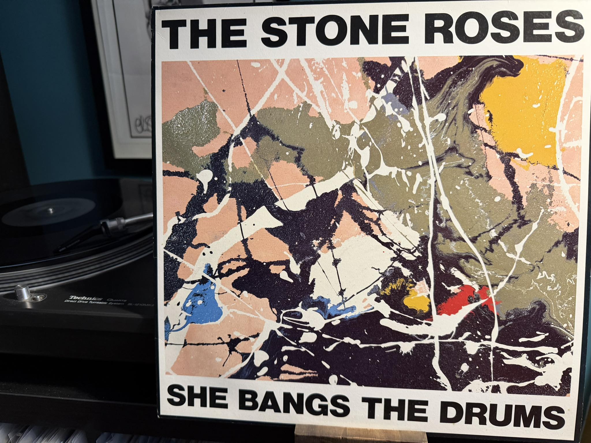 THE STONE ROSES She Bangs The Drums. 1989 UK 3-track 12