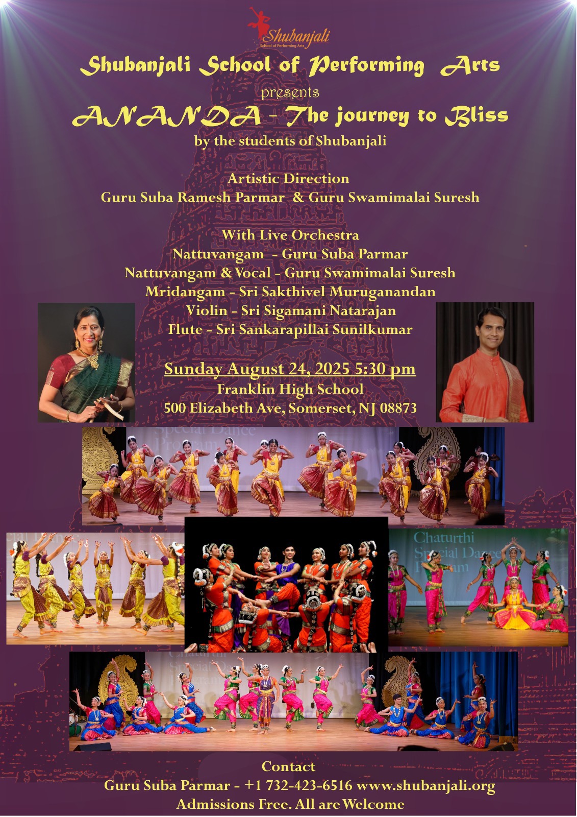 Shubanjali School of Performing Arts | Scotch Plains NJ