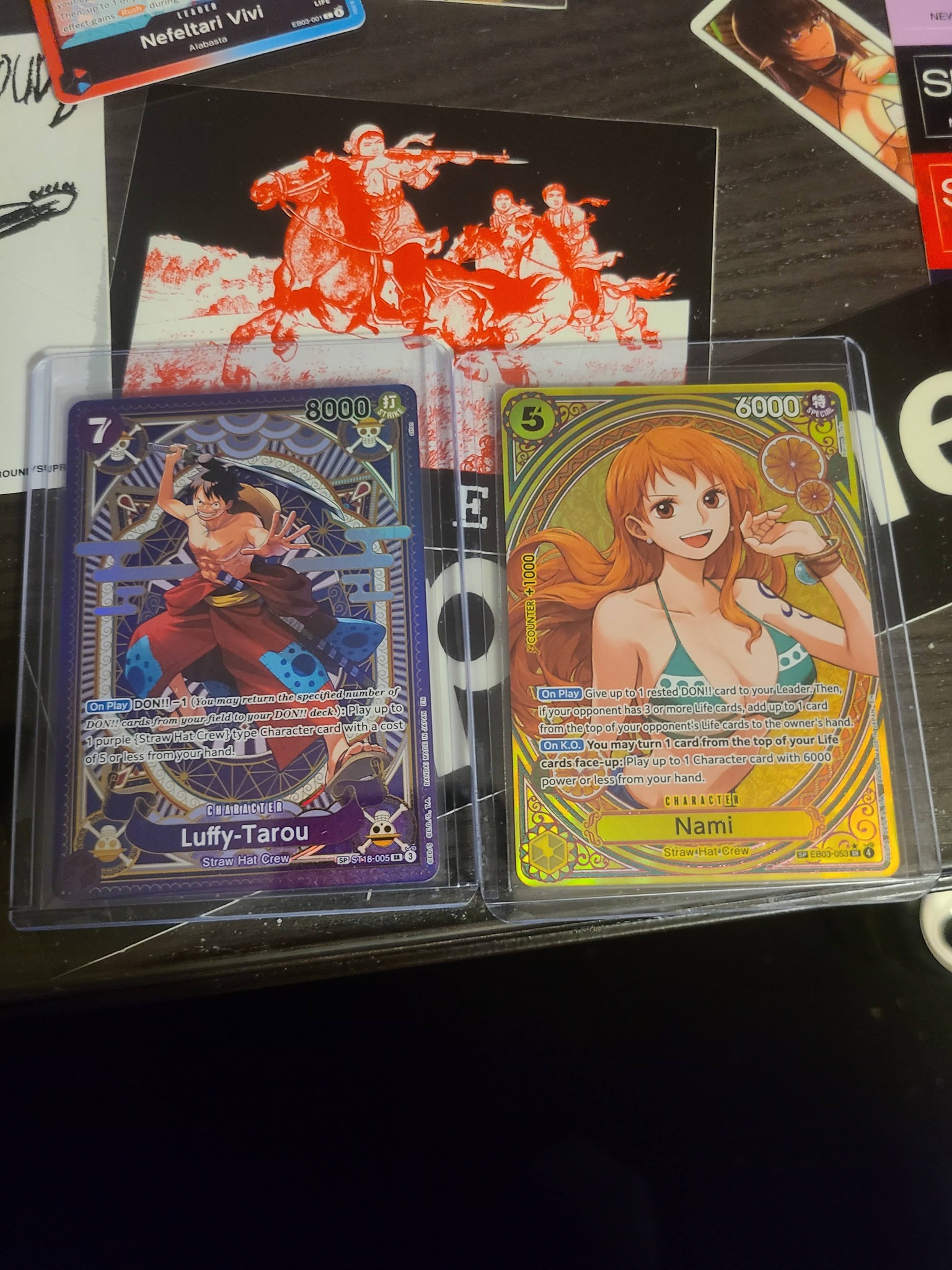 One Piece TCG rip party haul with Nami SP and Luffy-Tarou SP