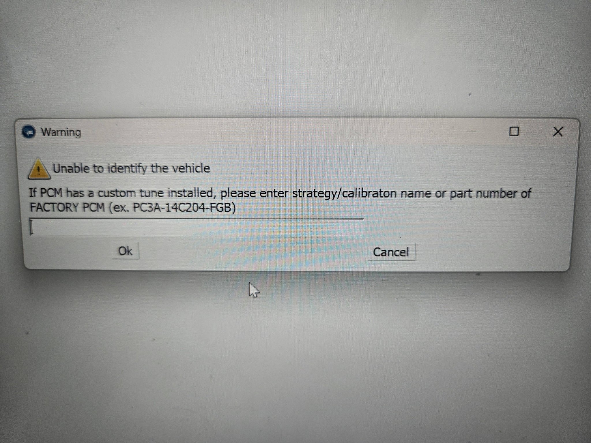 Why can't Forscan identify my vehicle?