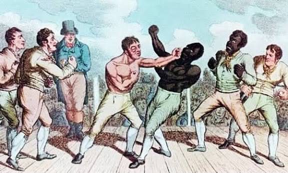 Tom Cribb and the first interracial boxing bout