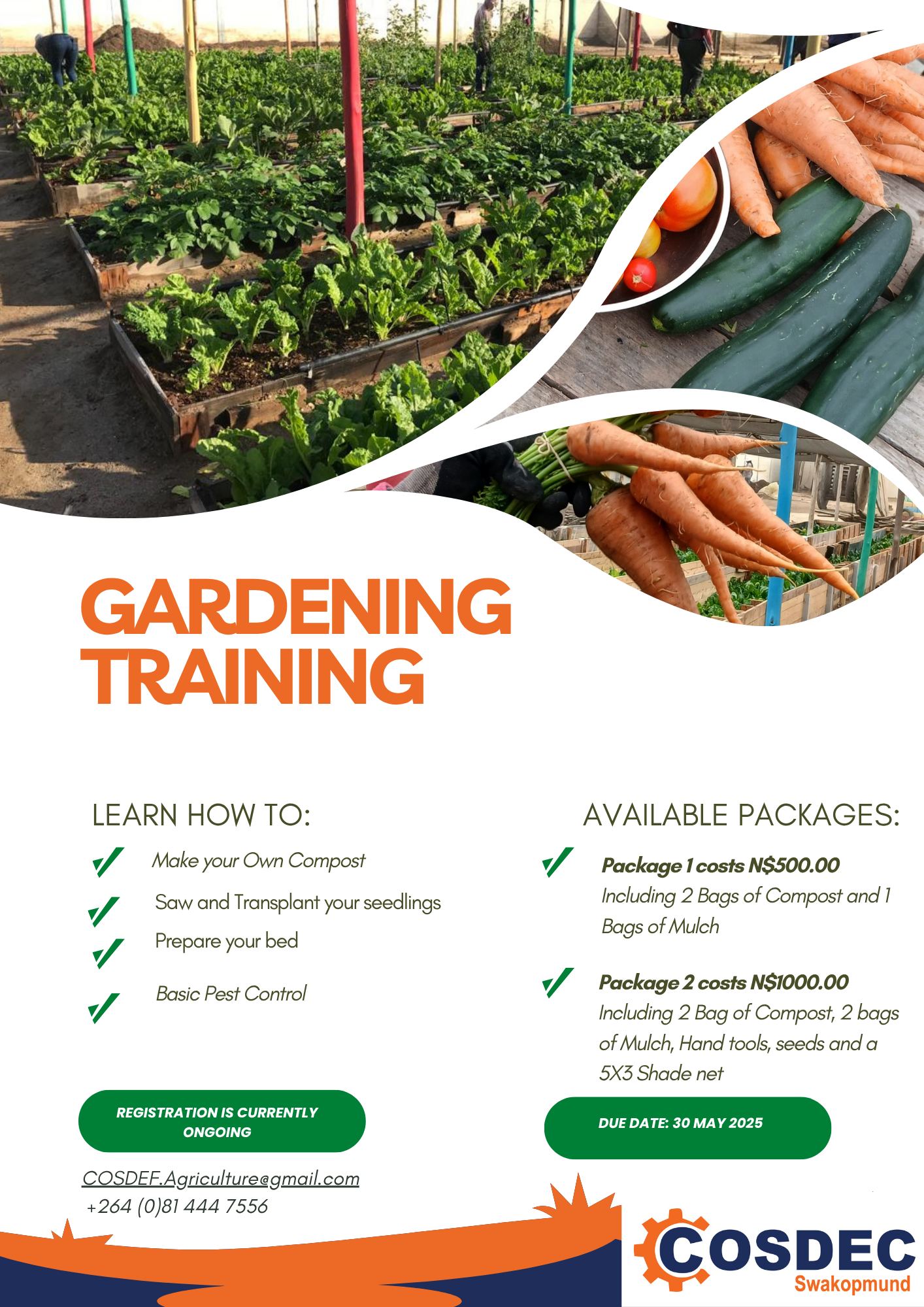 Cosdec Swakopmund Agriculture Project | Swakopmund