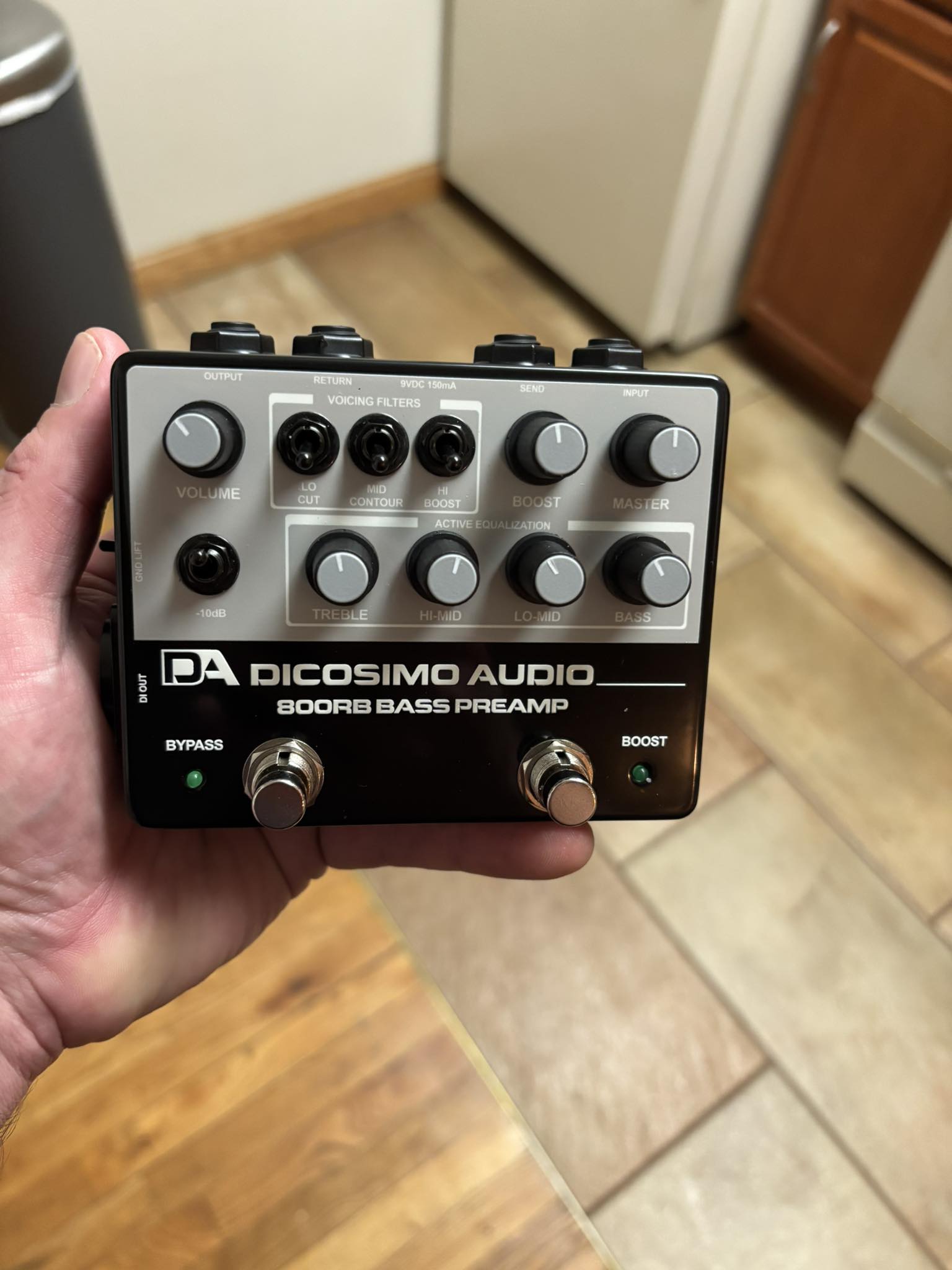 Dicosimo Audio 800RB bass preamp review