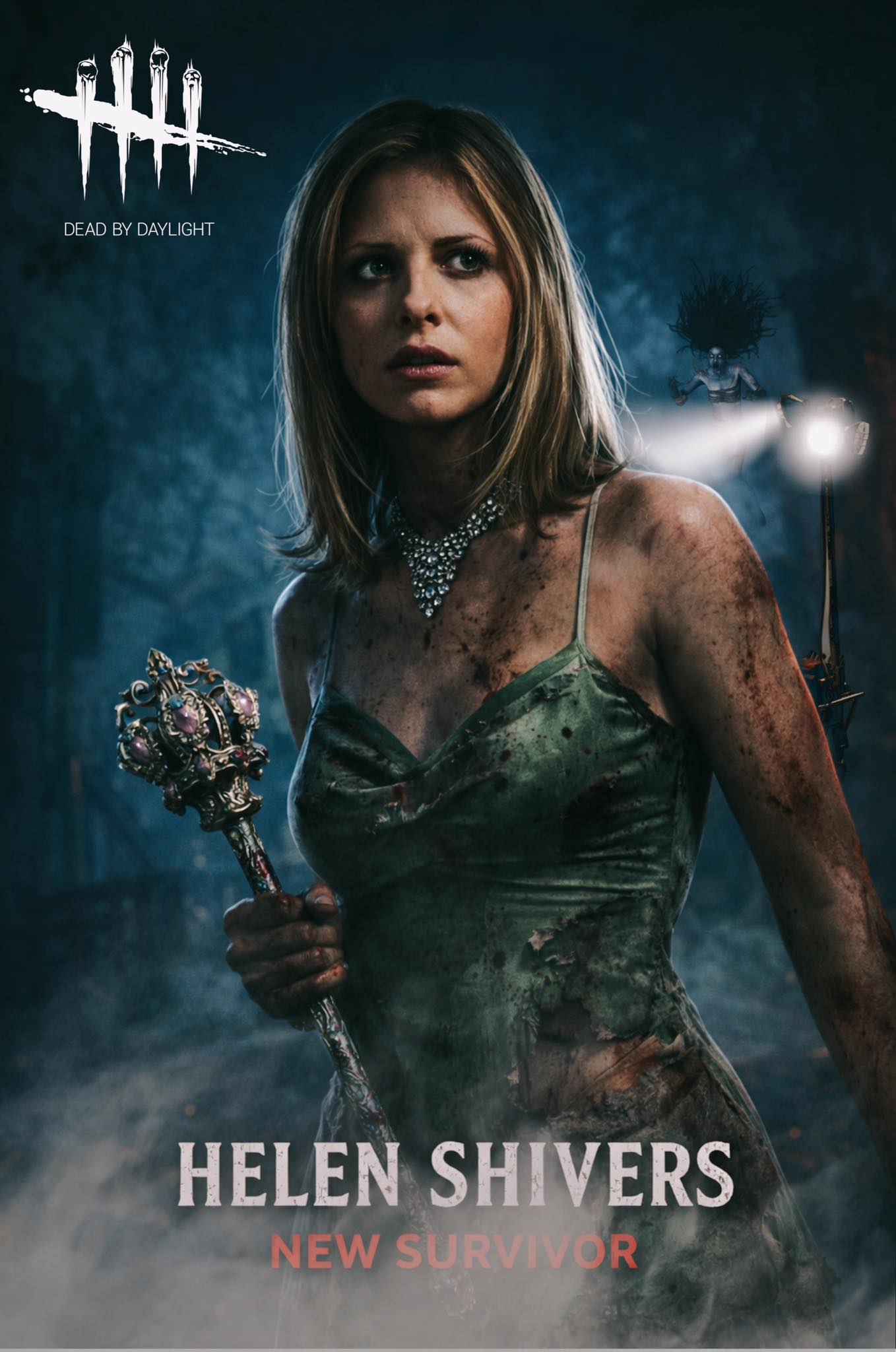 helen shivers green dress as a potential Dead by Daylight survivor how did helen shivers die
