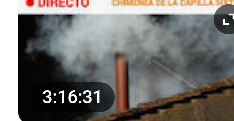 Mario - Habemus papam: hay humo blanco en la elección del nuevo papa en ...