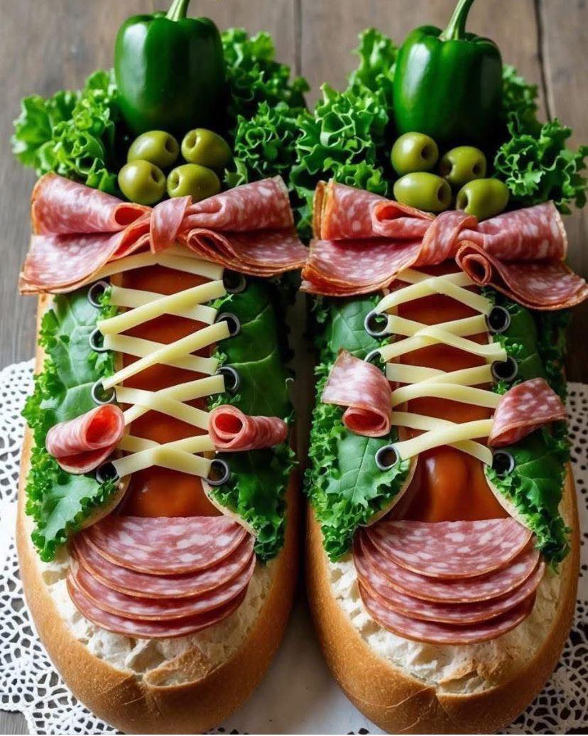 Sneaker Sandwiches 👟 These are the coolest kicks you'll ever eat