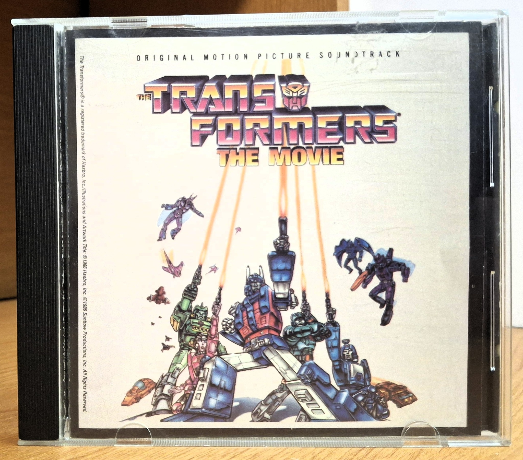 Transformers The Movie Soundtrack 1986 CD