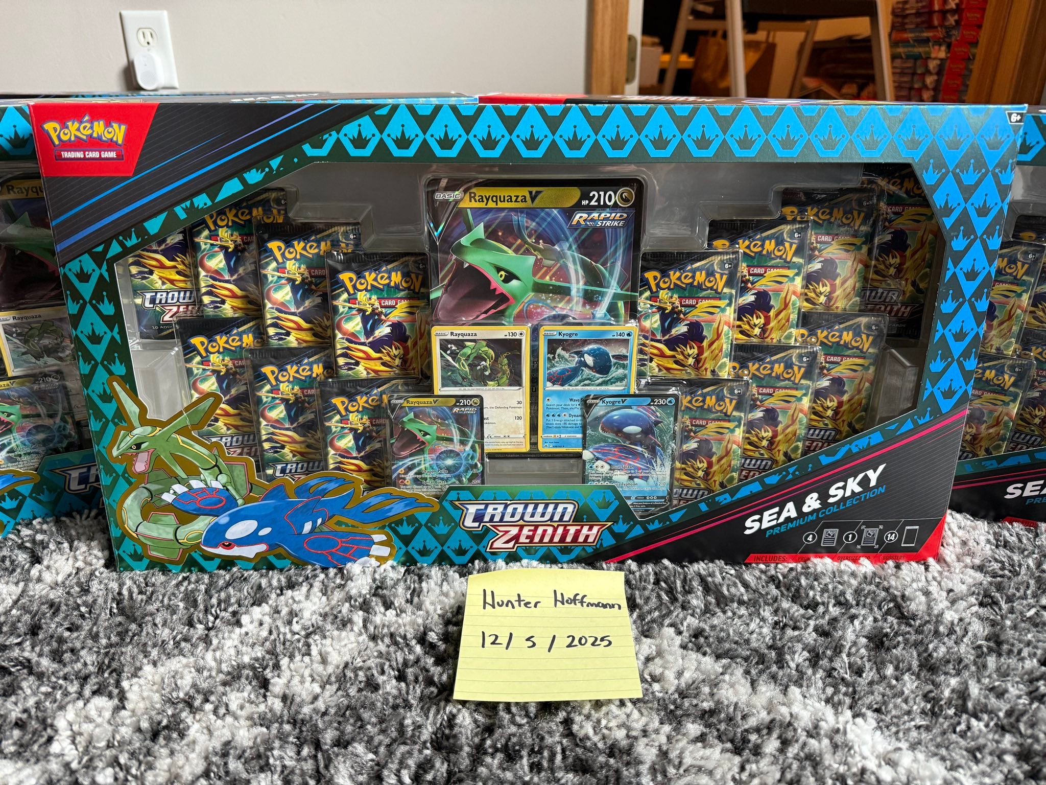 crown zenith sea and sky booster box Pokemon & Premium Collection Packs may vary by product. These Crown Zenith Sea and