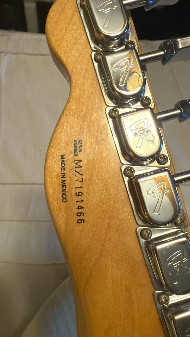 What is this Mexican reissue telecaster?