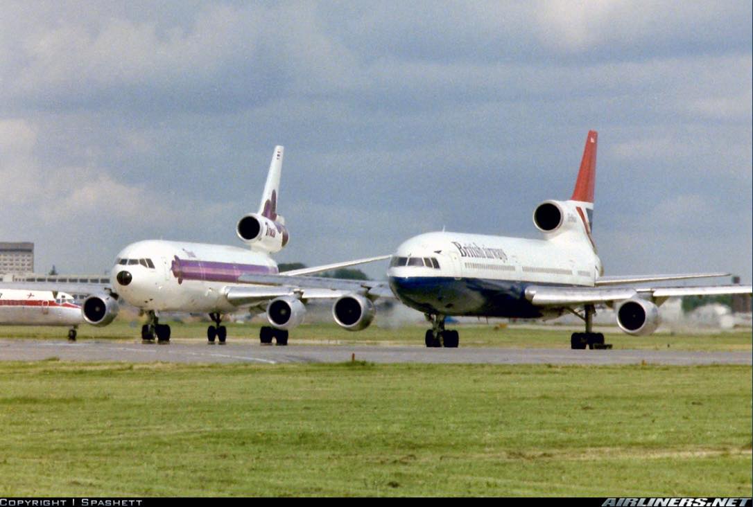British Airways Lockheed L-1011 TriStar 200 at London Heathrow