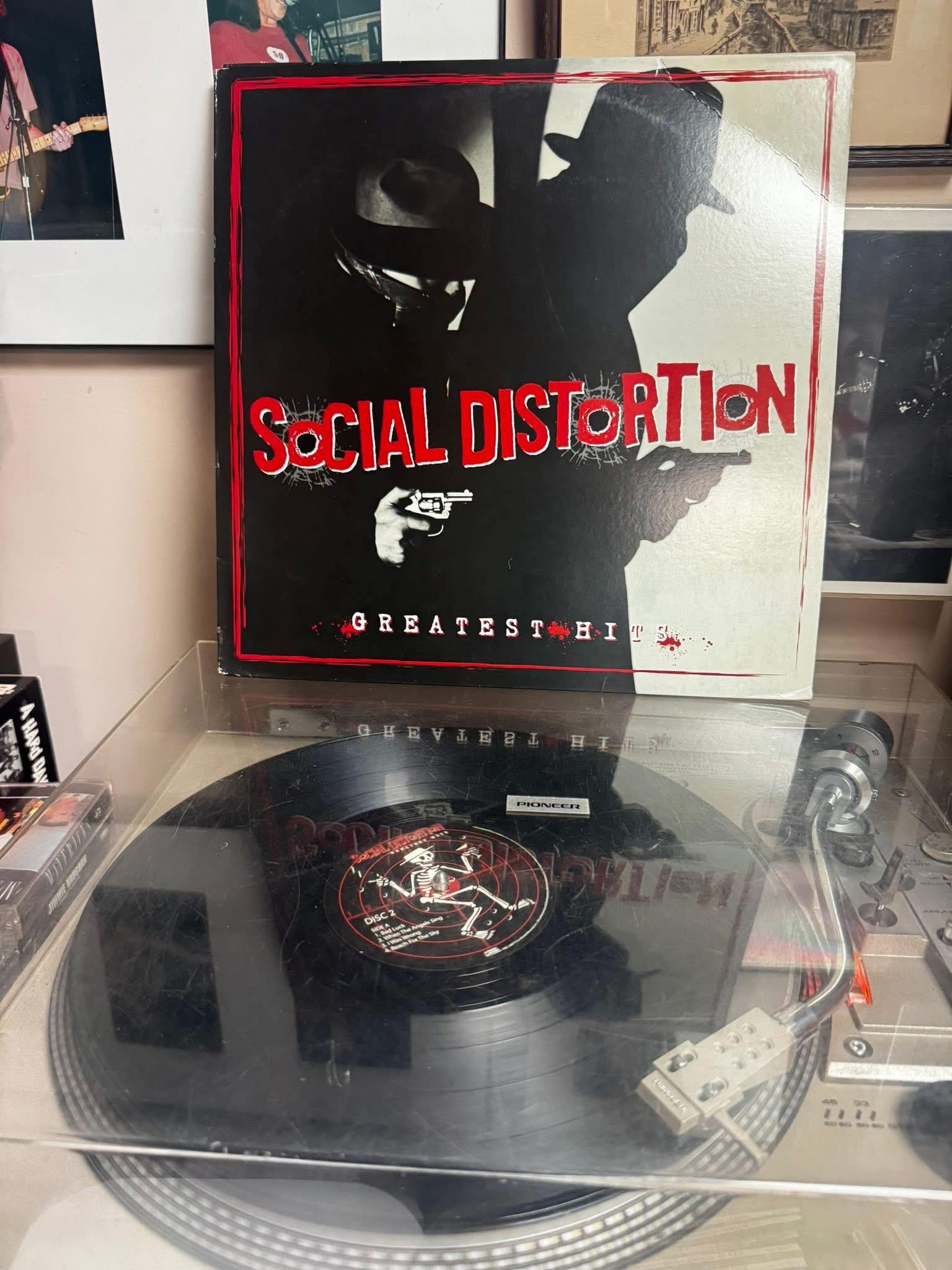 Social Distortion: Greatest Hits LP from personal vinyl collection