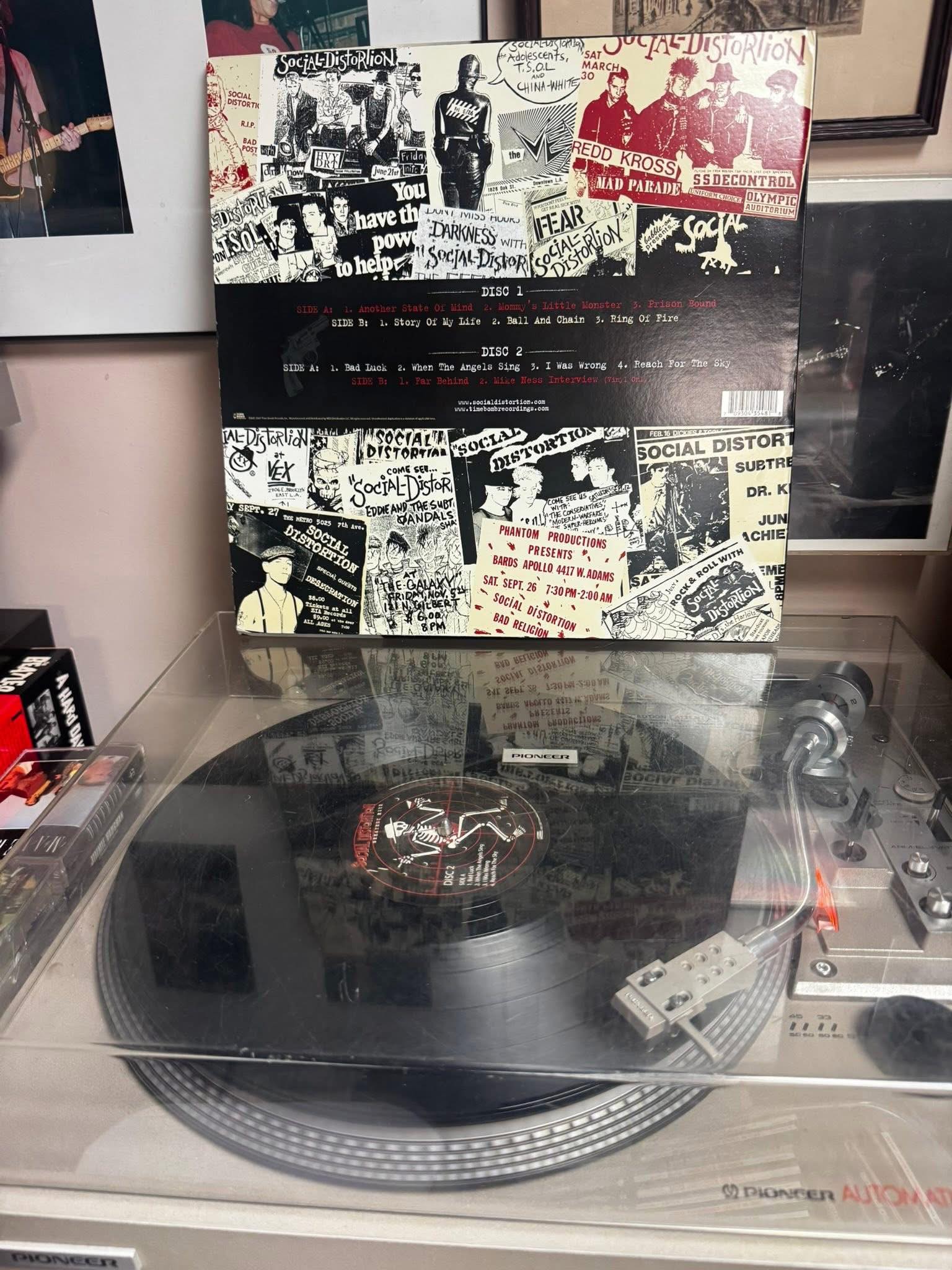Social Distortion: Greatest Hits LP from personal vinyl collection