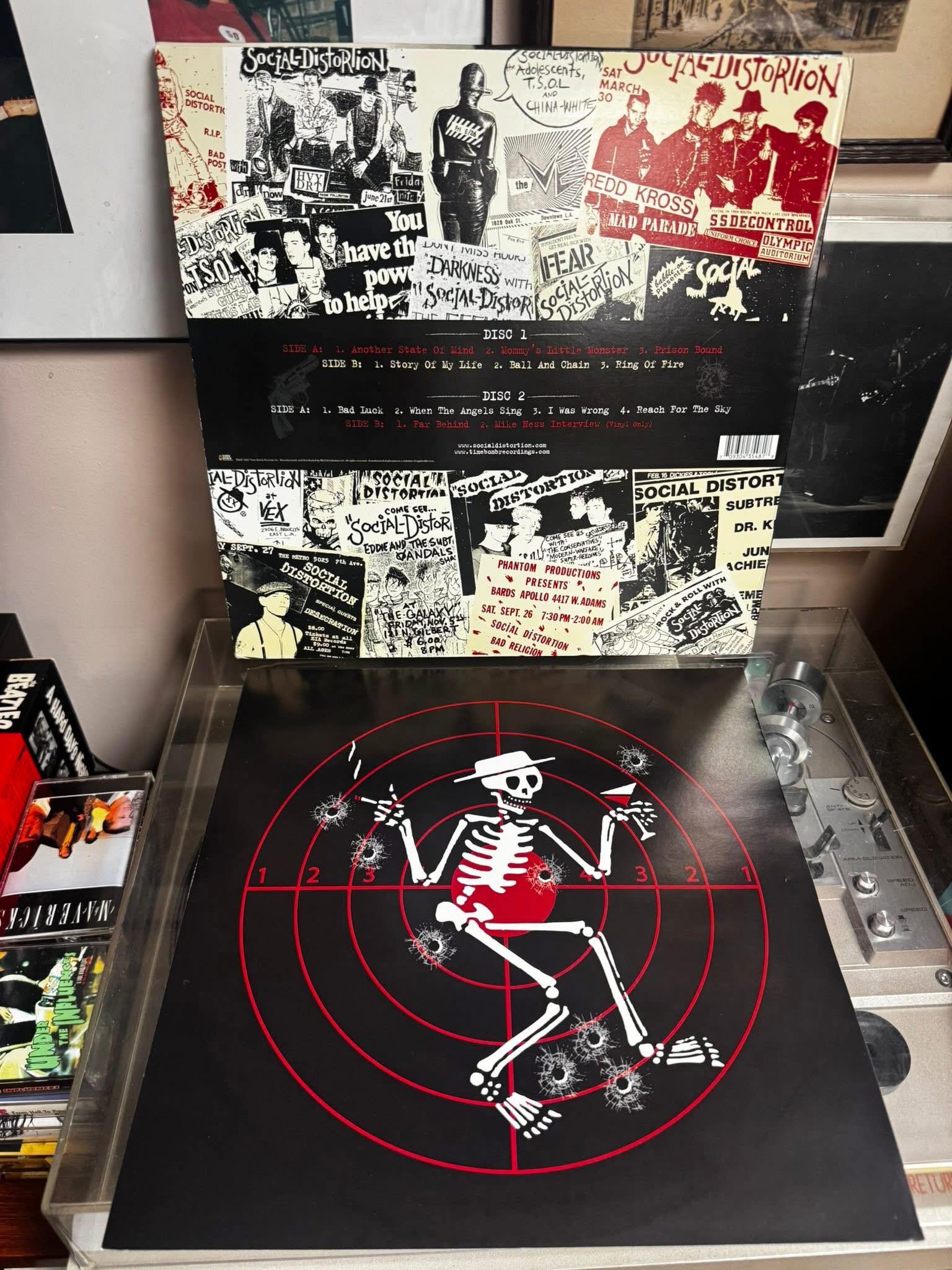 Social Distortion: Greatest Hits LP from personal vinyl collection