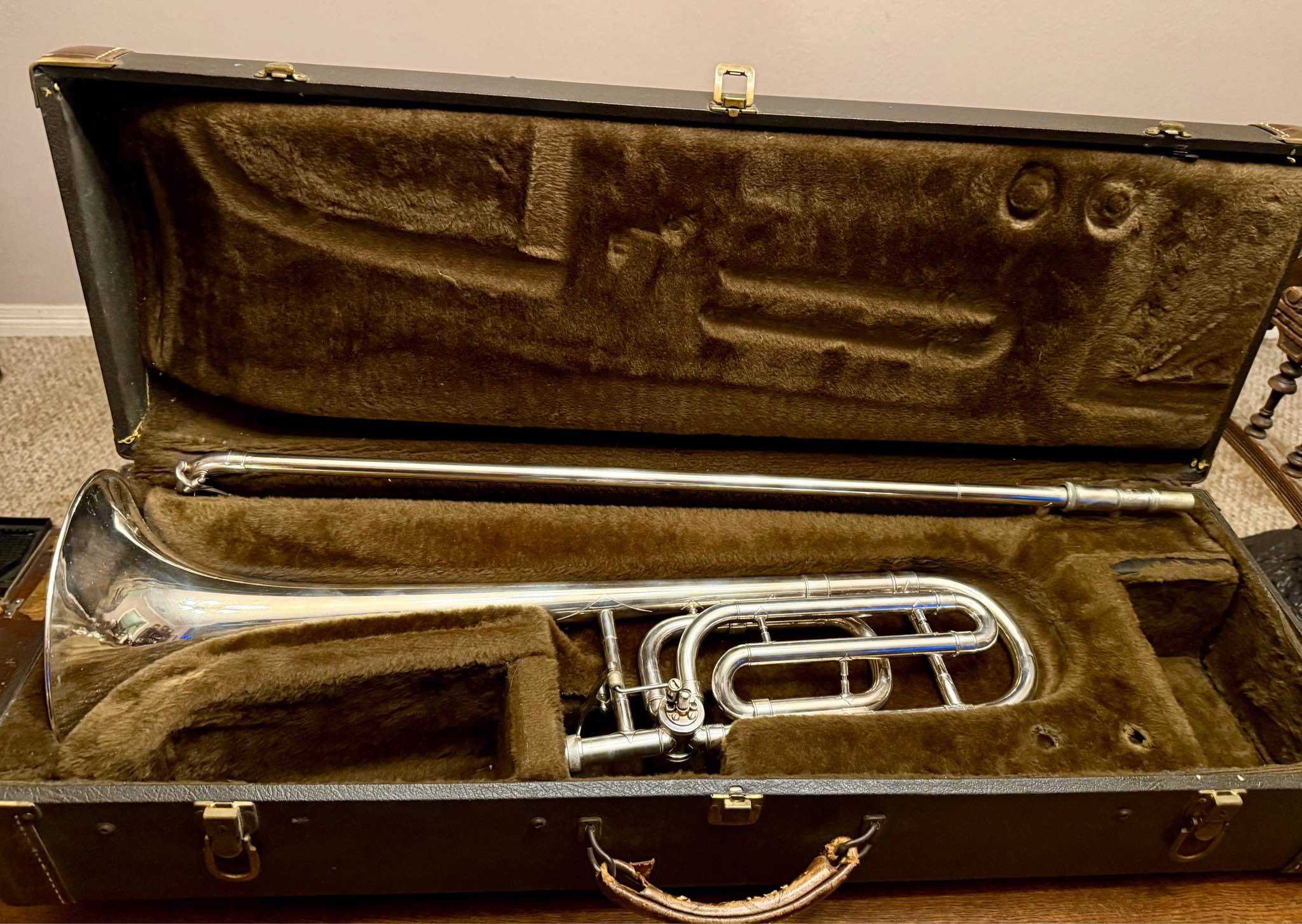 What is the value of a 1974 Bach 36BLT trombone with a lightweight