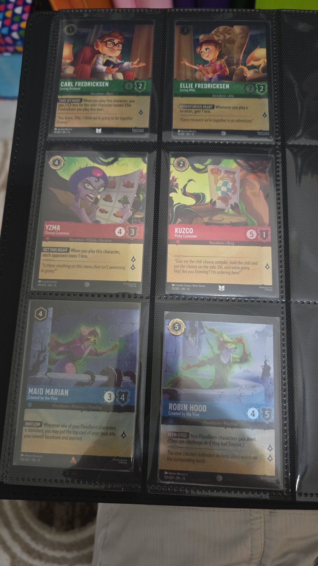 What are other Disney Lorcana TCG misprint sets?