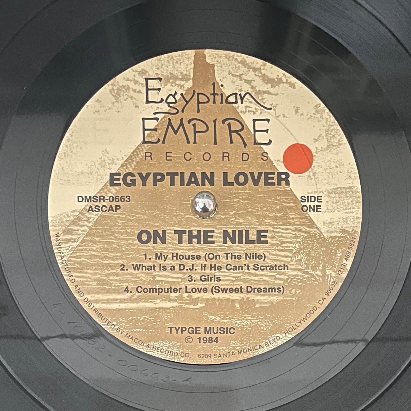 Egyptian Lover's debut album On the Nile