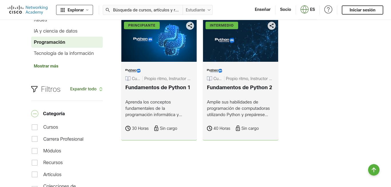 Usuarios de Software LIBRE | https://www.netacad.com/es/catalogs/learn ...