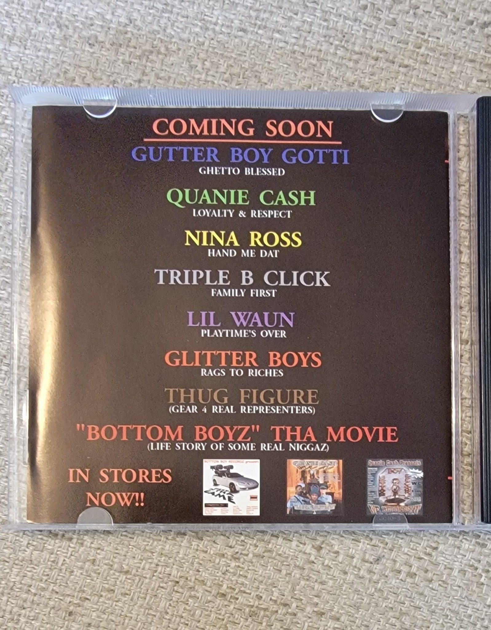 GHETTO SOULJAHZ MUSIC CITY M.O.B.