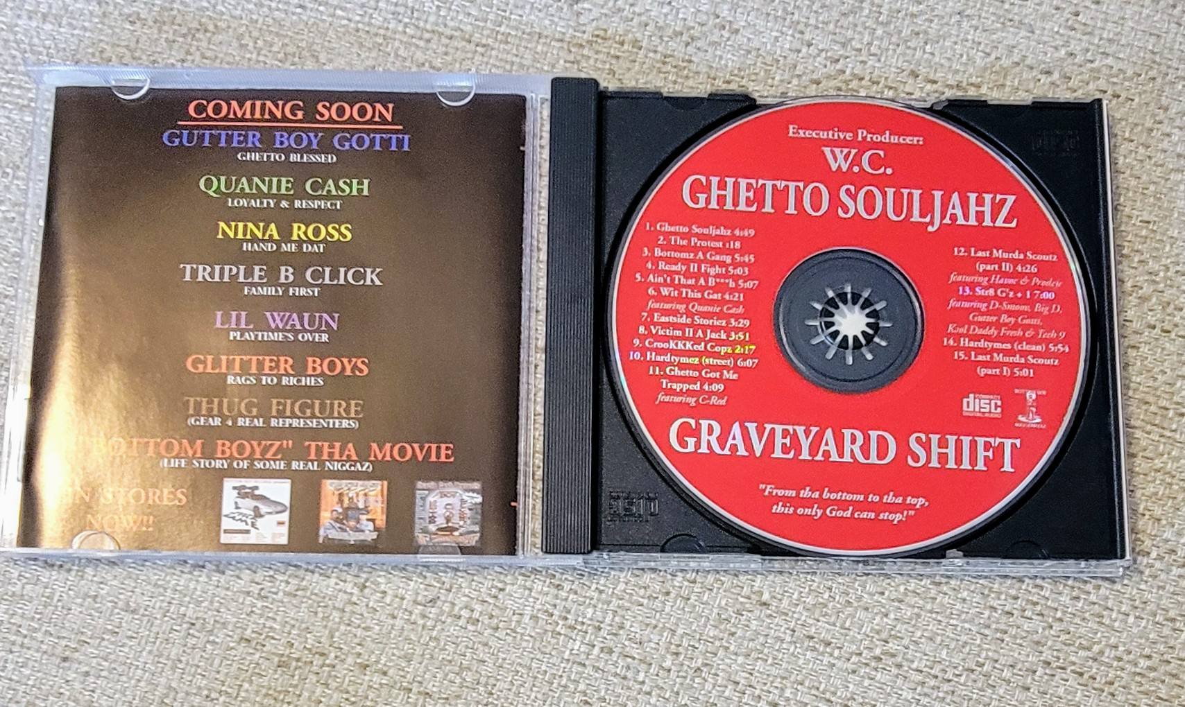 GHETTO SOULJAHZ MUSIC CITY M.O.B.