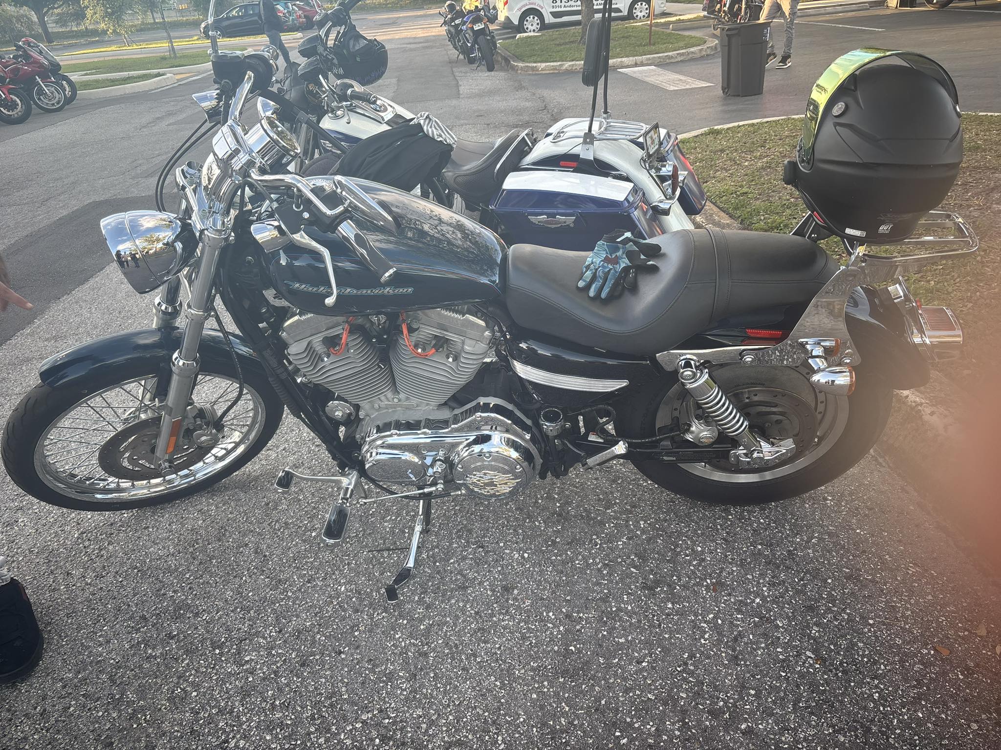 Upgraded to 883 Sportster from Ninja 400