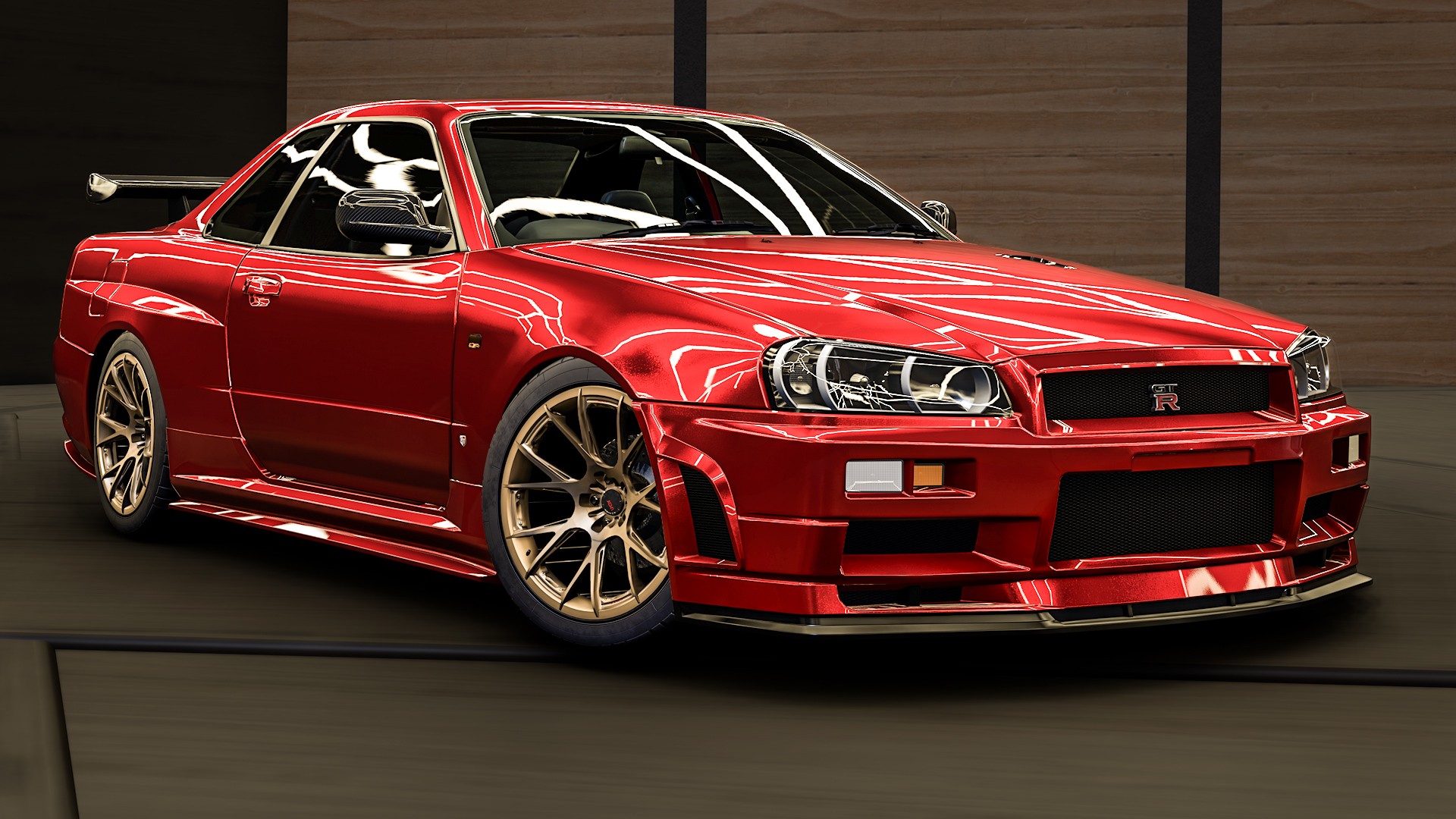 2002 Nissan Skyline GT-R V-Spec II (R34) 'SAMURAI' for Forza Horizon 6