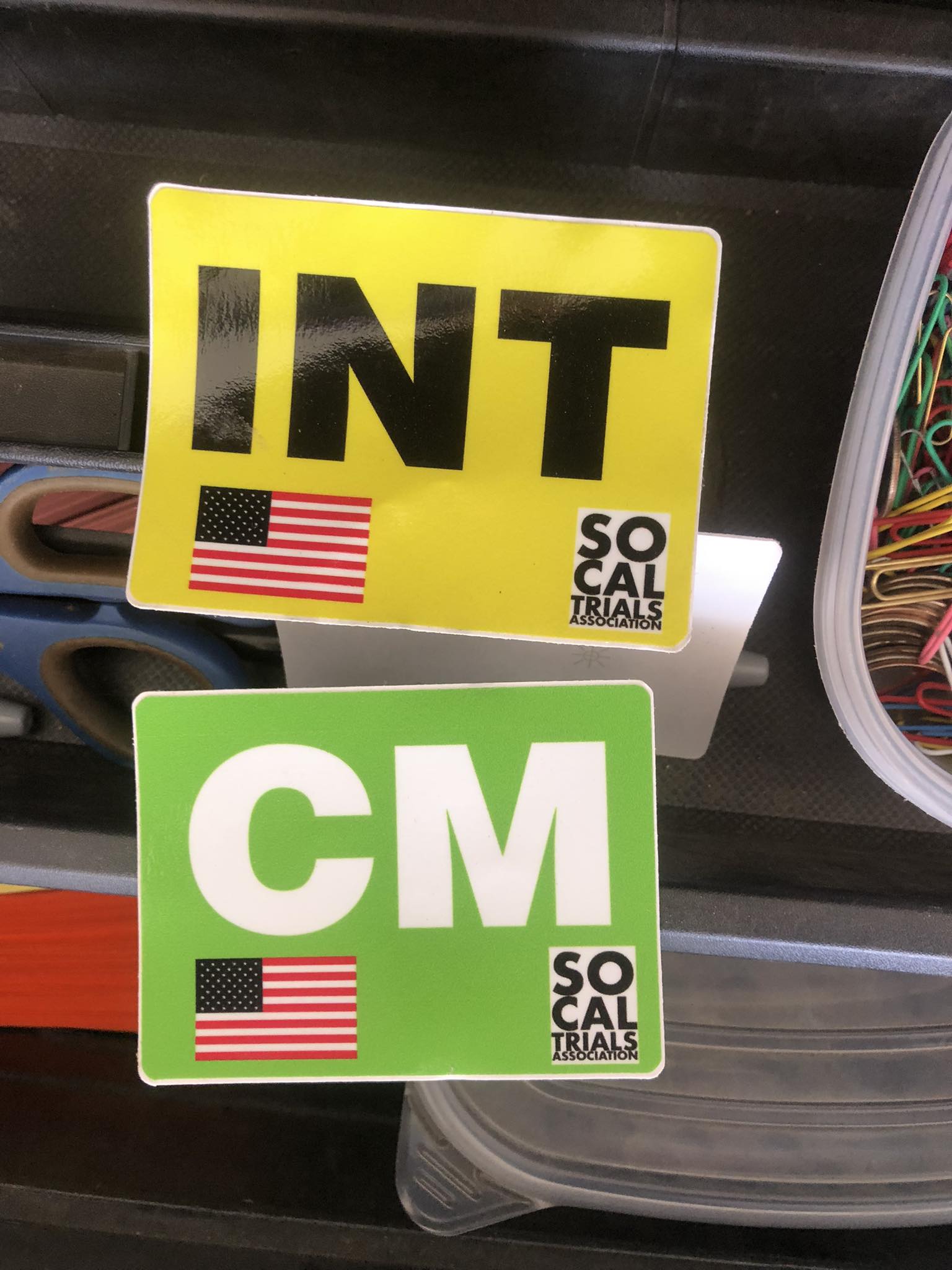 Reminder to label bikes with class and color for Romoland event