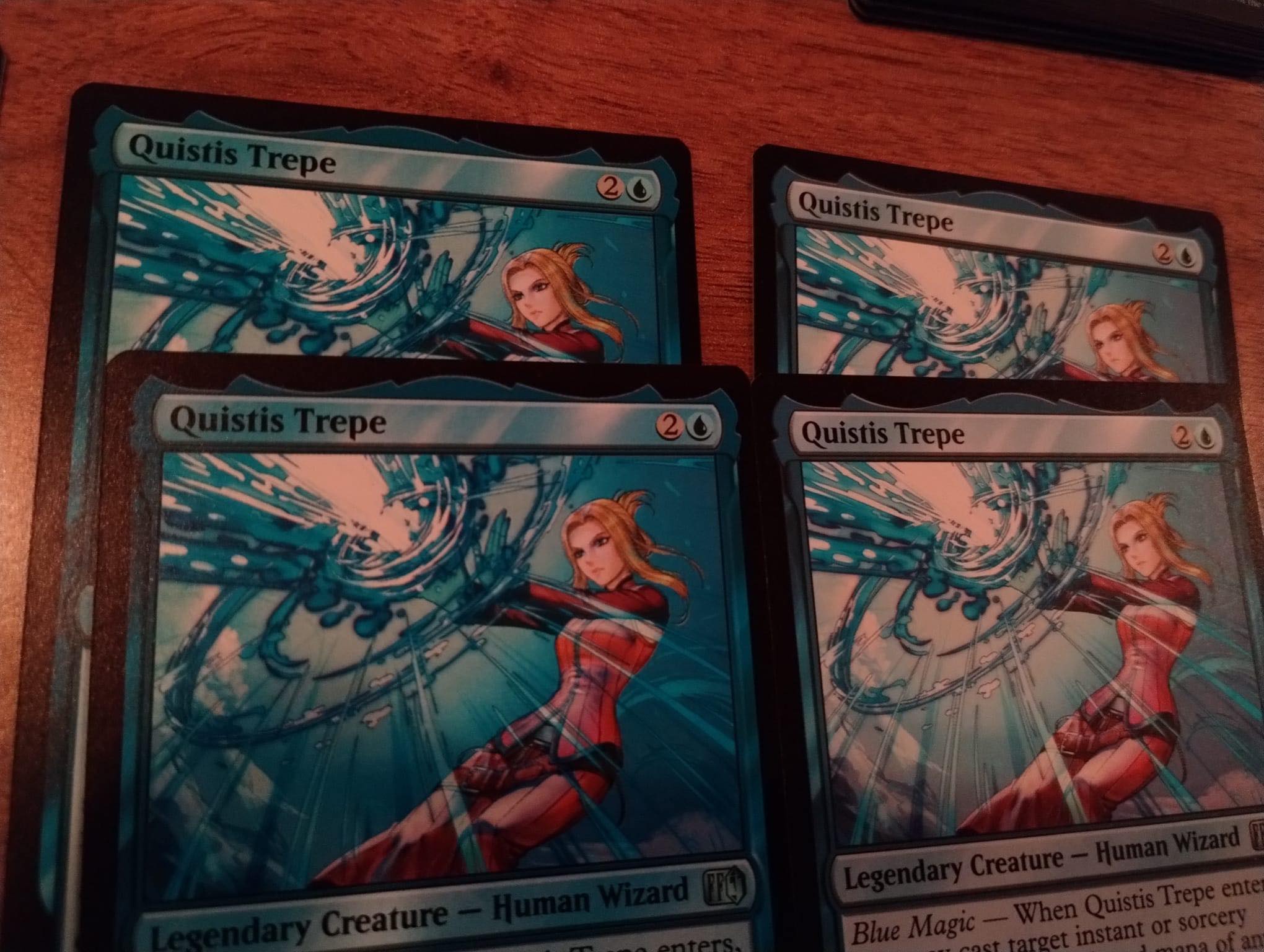 quistis mtg card Final Fantasy - Opus 9 - exile it instead. MTG Quistis Trepe Extended Art