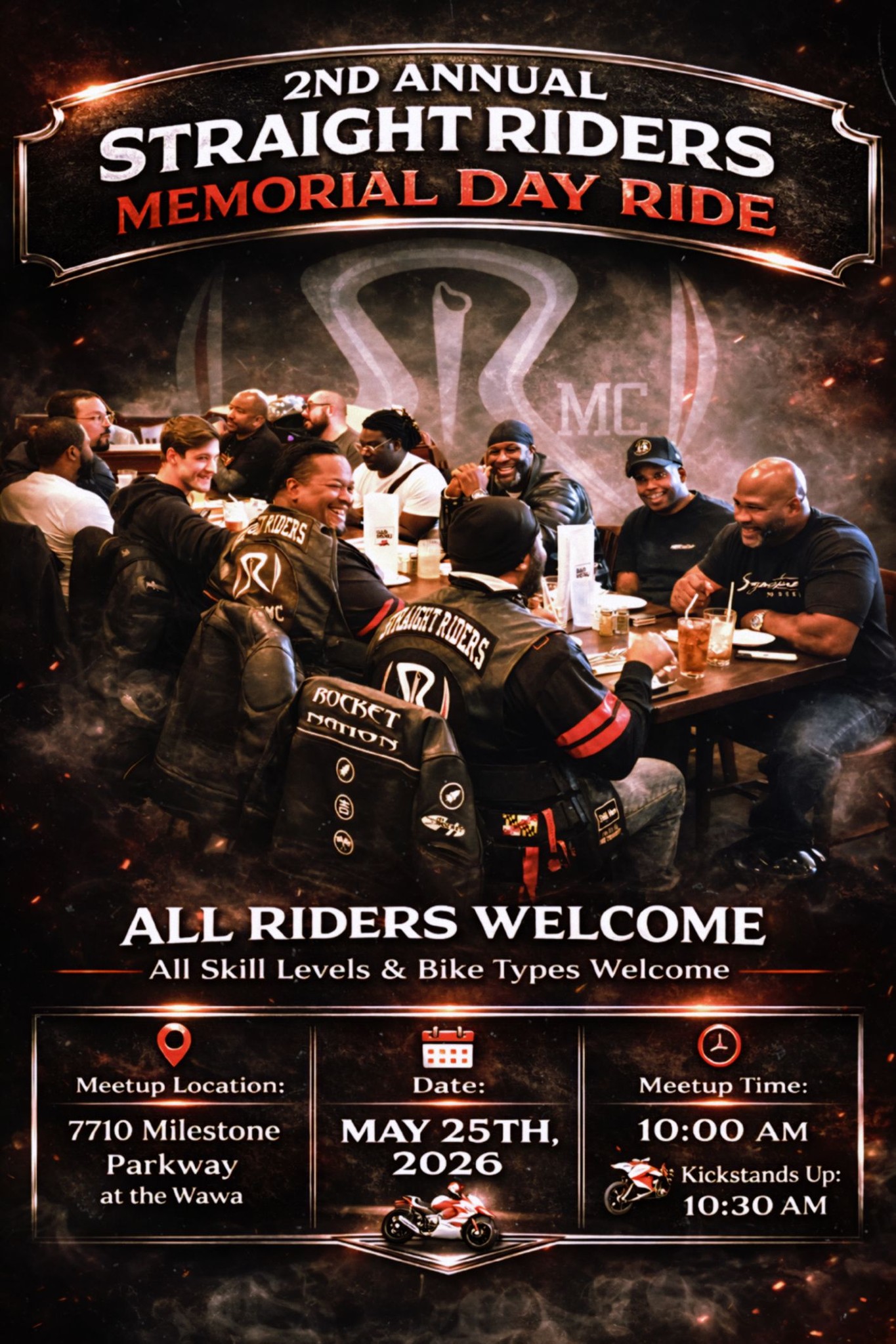 Motorcycle Mixer for Clubs and Riders