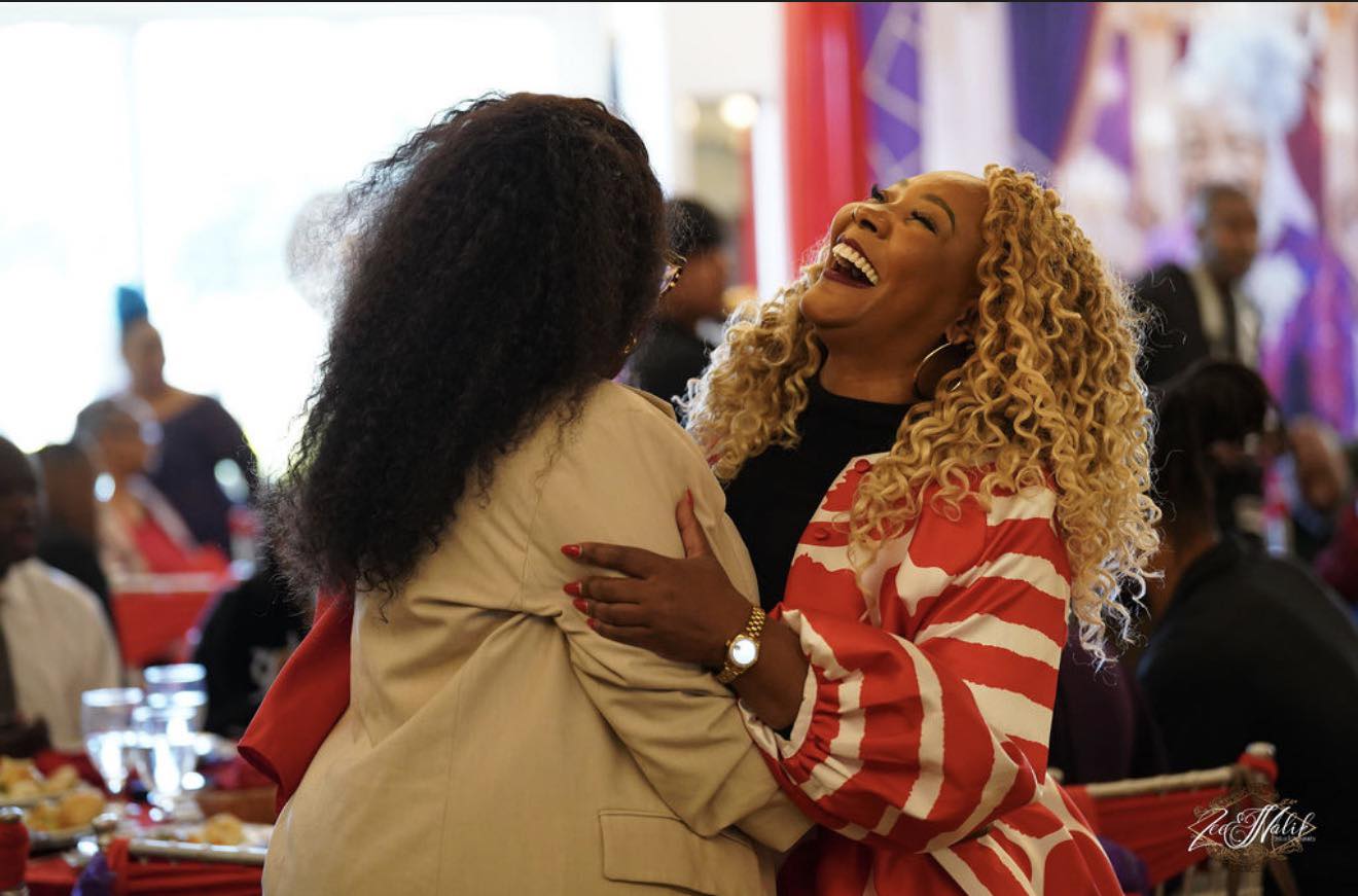 Trina - Pure joy when I am with my cousin ️ Danielle. Makeup by Rakia ...