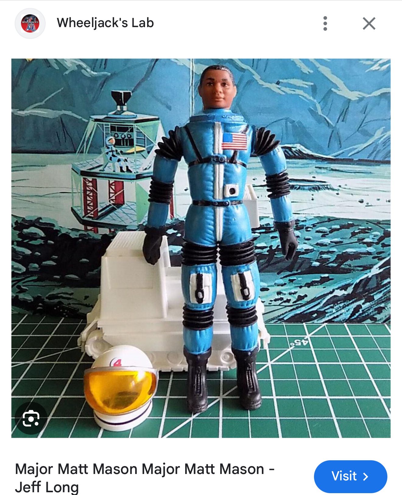 The Real Major Matt Mason My tribute to the 1966 Mattel toy