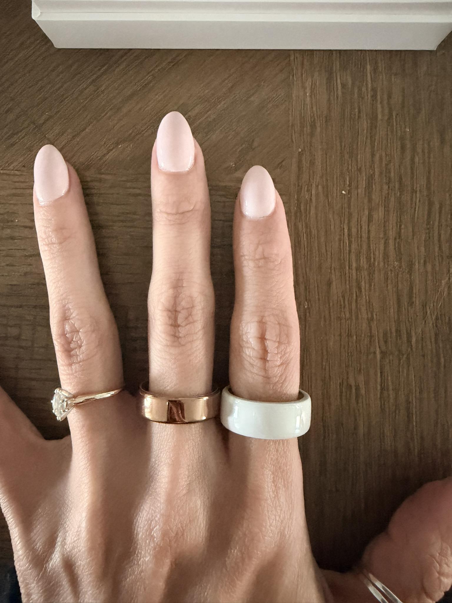 Oura Ring 5 in Deep Rose review and size comparison