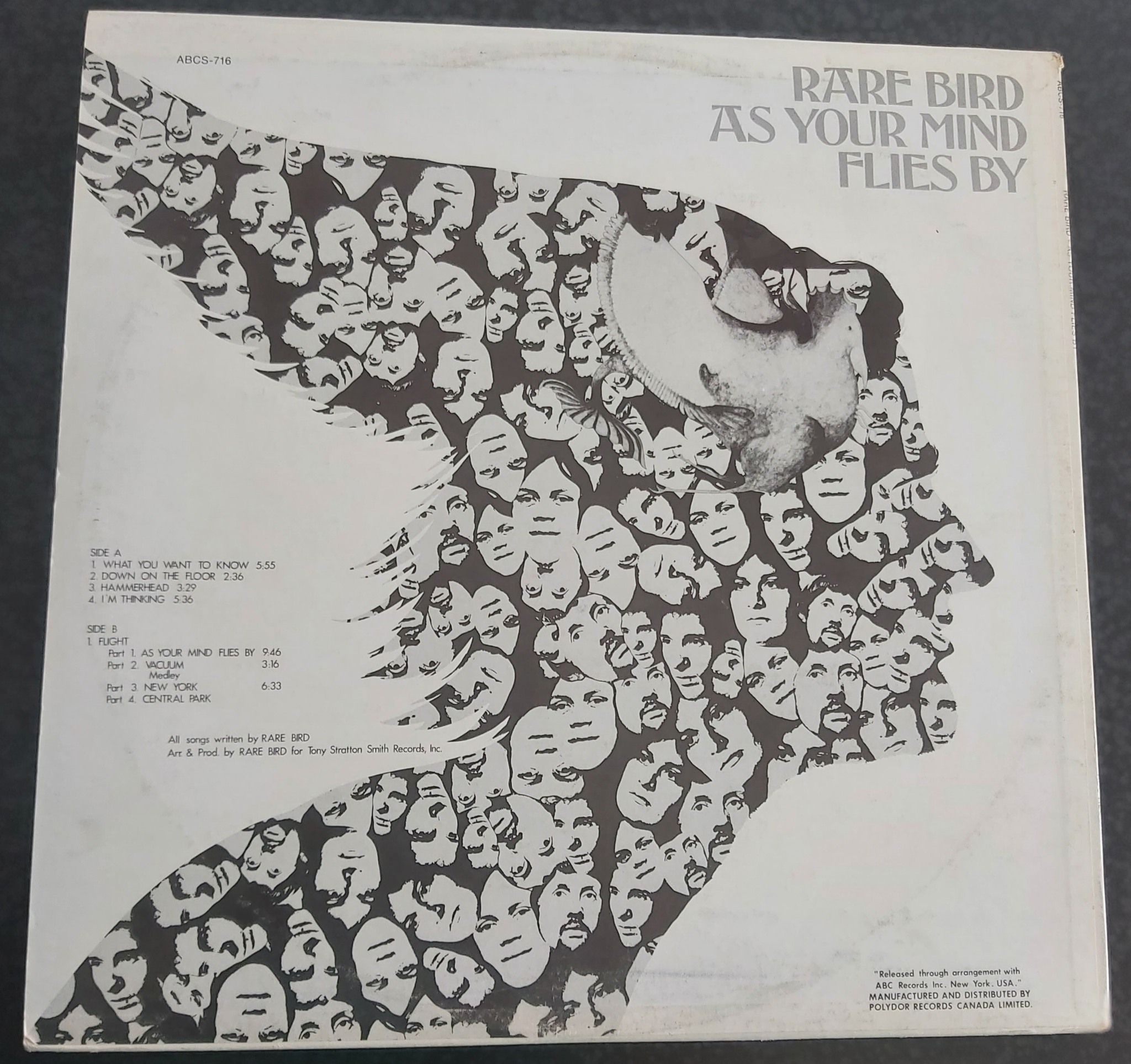 Rare Bird As Your Mind Flies By-ABC Records Polydor Records 1970 