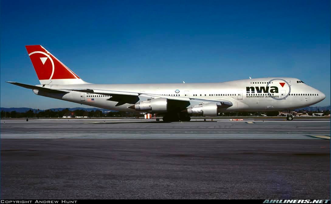 Hard to imagine now, but Northwest's Boeing 747 felt futuristic at