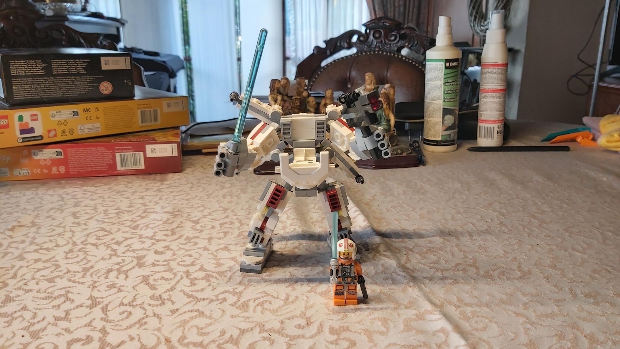 Lego Star Wars 75390 Luke Skywalker X-wing Mech
