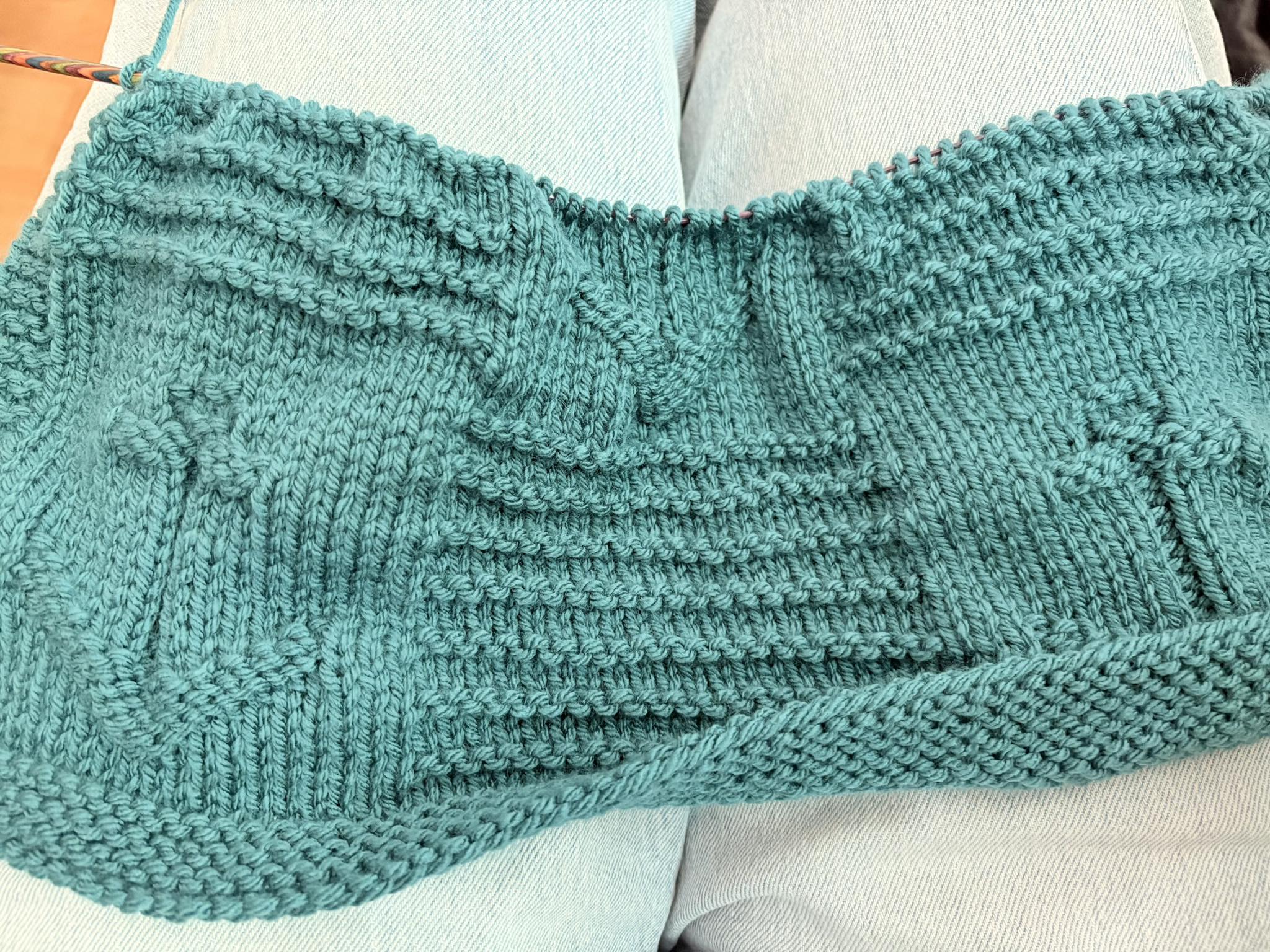 How to fix knitting tension and rolled edge issues