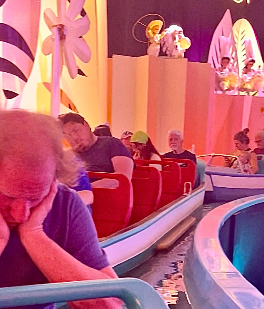 Todd Thompson - When we boarded the ride, Its A Small... | Facebook