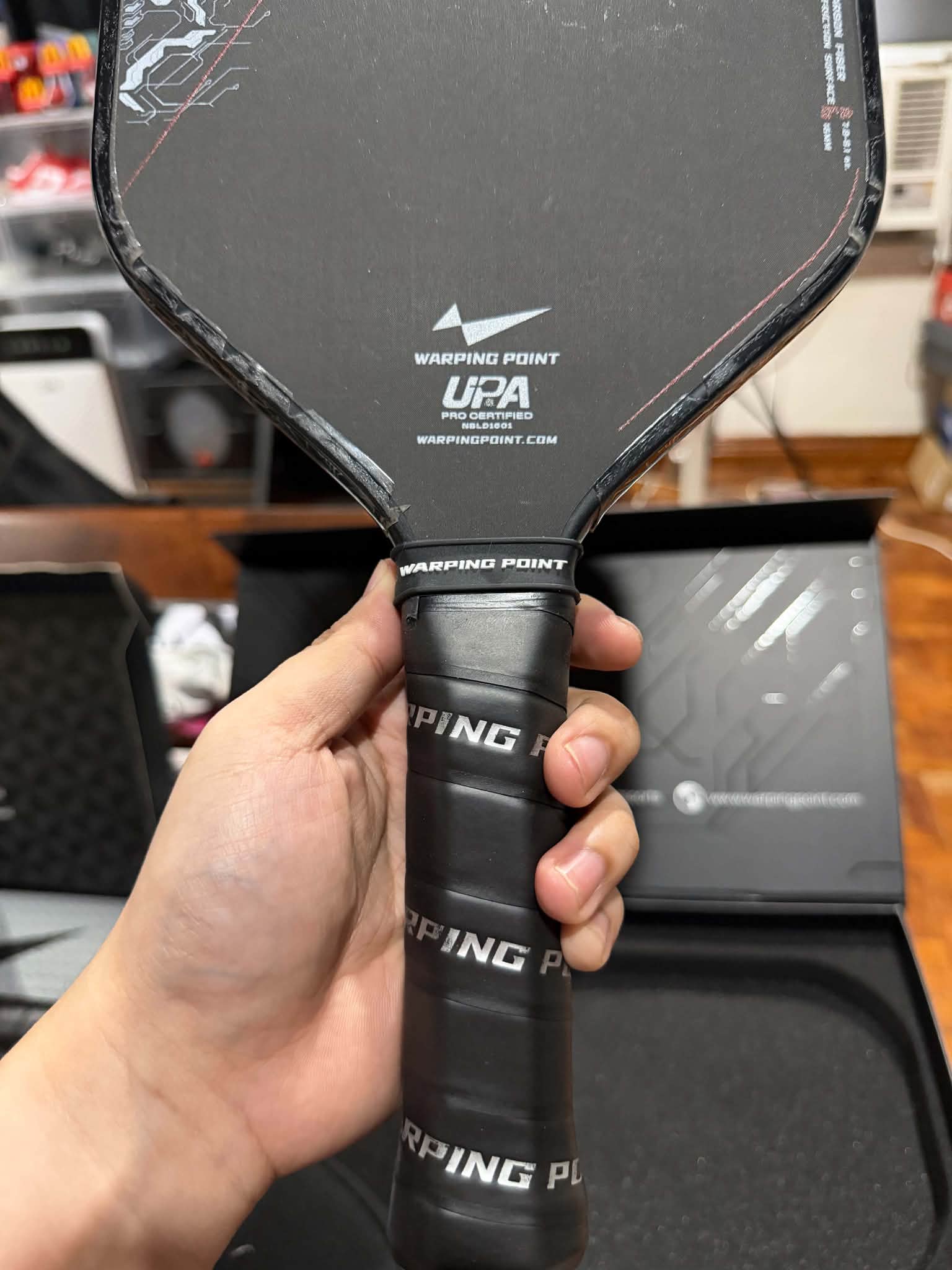 Warping Point Nightblade Nova 007 and Keystone Pickleball Paddles