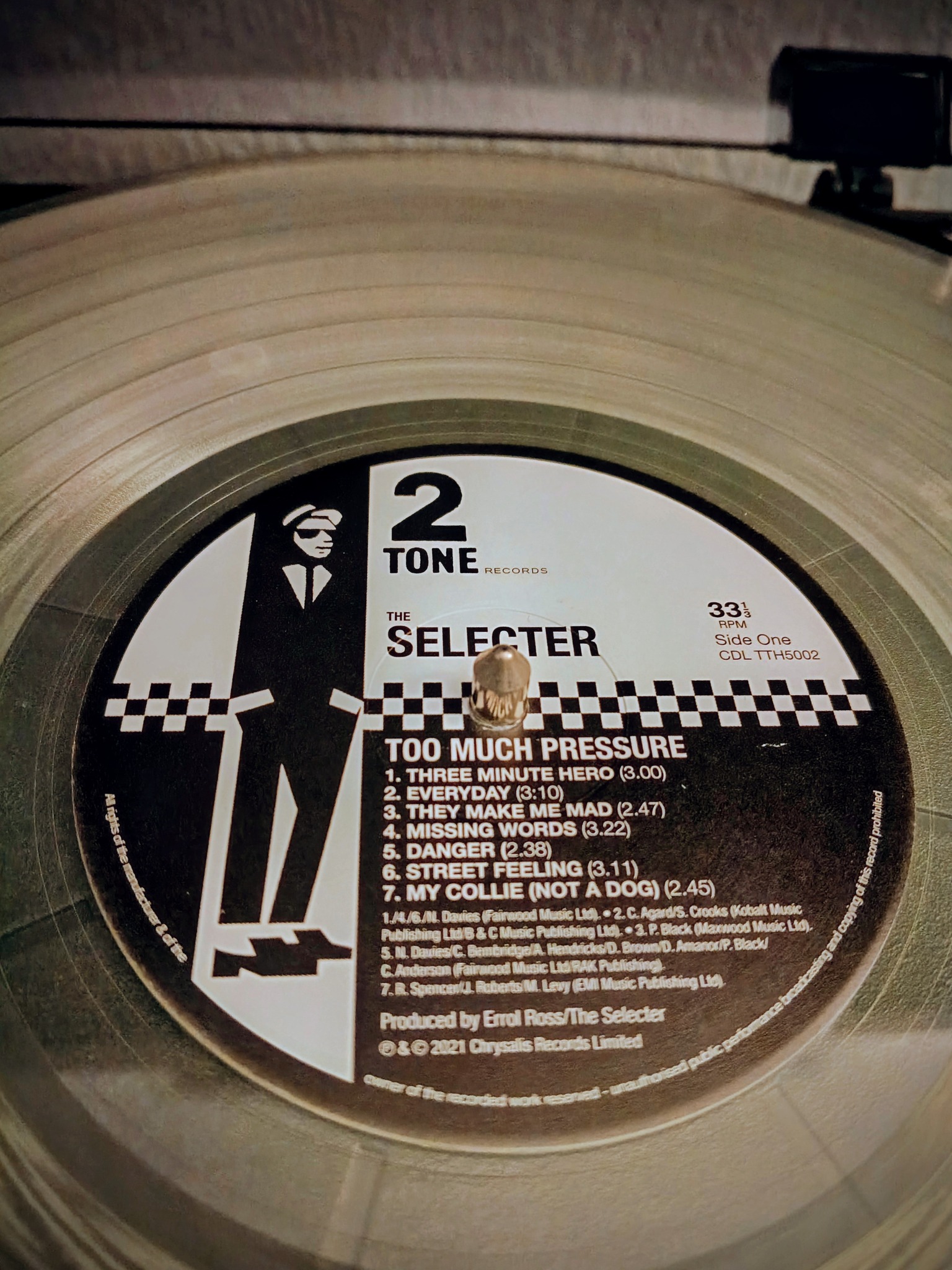 Too Much Pressure is the debut studio album by the 2 tone ska band