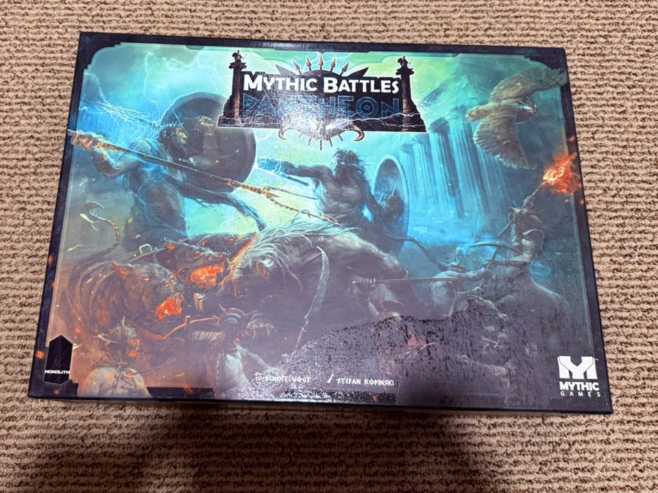 Jetons De Dégâts Pour Mythic Battles Pantheon (Poseidon) - Jeu De Société D'occasion