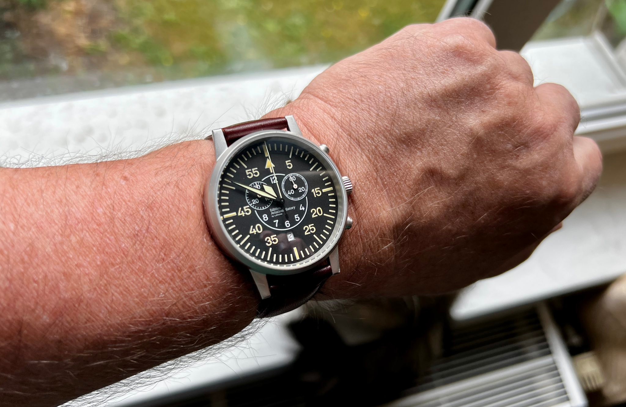 Laco Aviation History by Lufthansa watch restoration