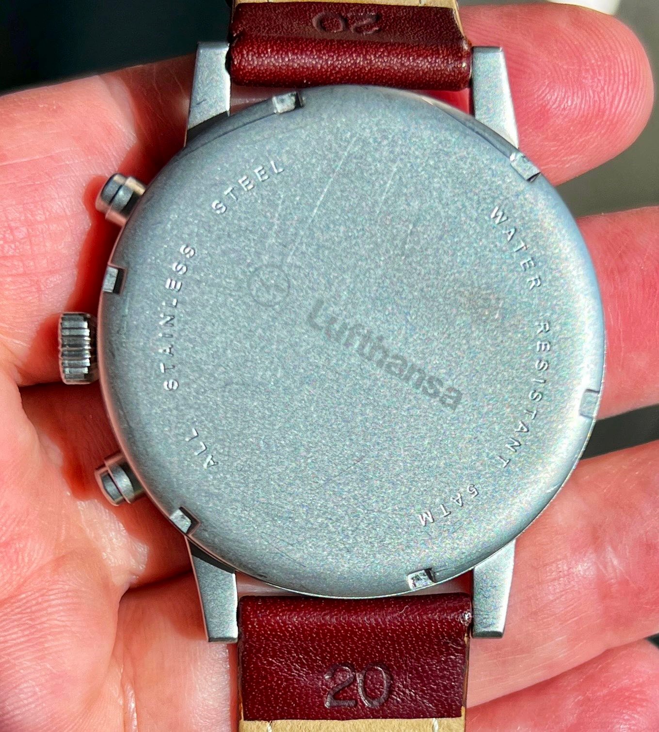 Laco Aviation History by Lufthansa watch restoration