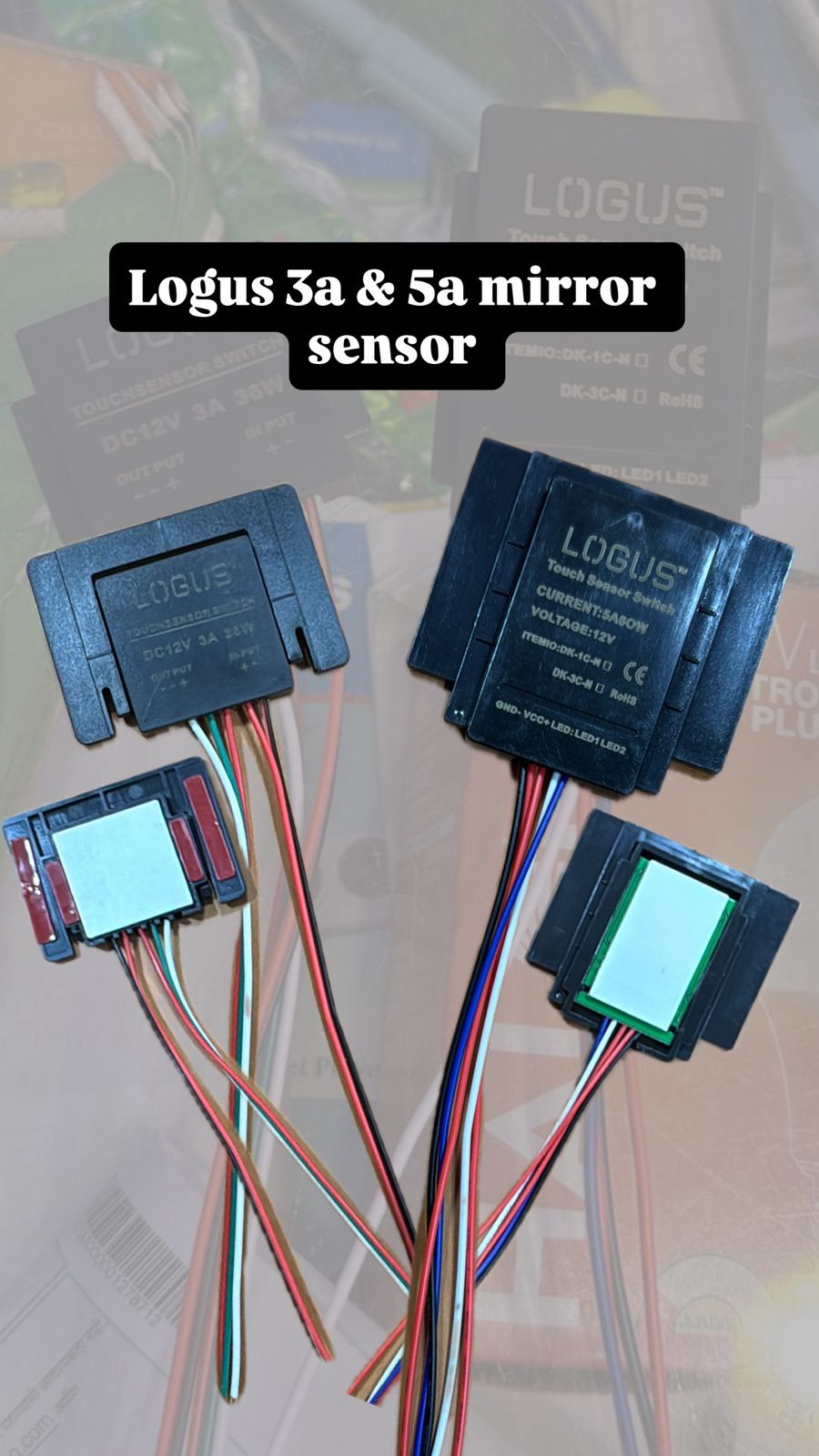 Guzhen Led Lighting Parts Supplies | 3a mirror sensor available at best ...