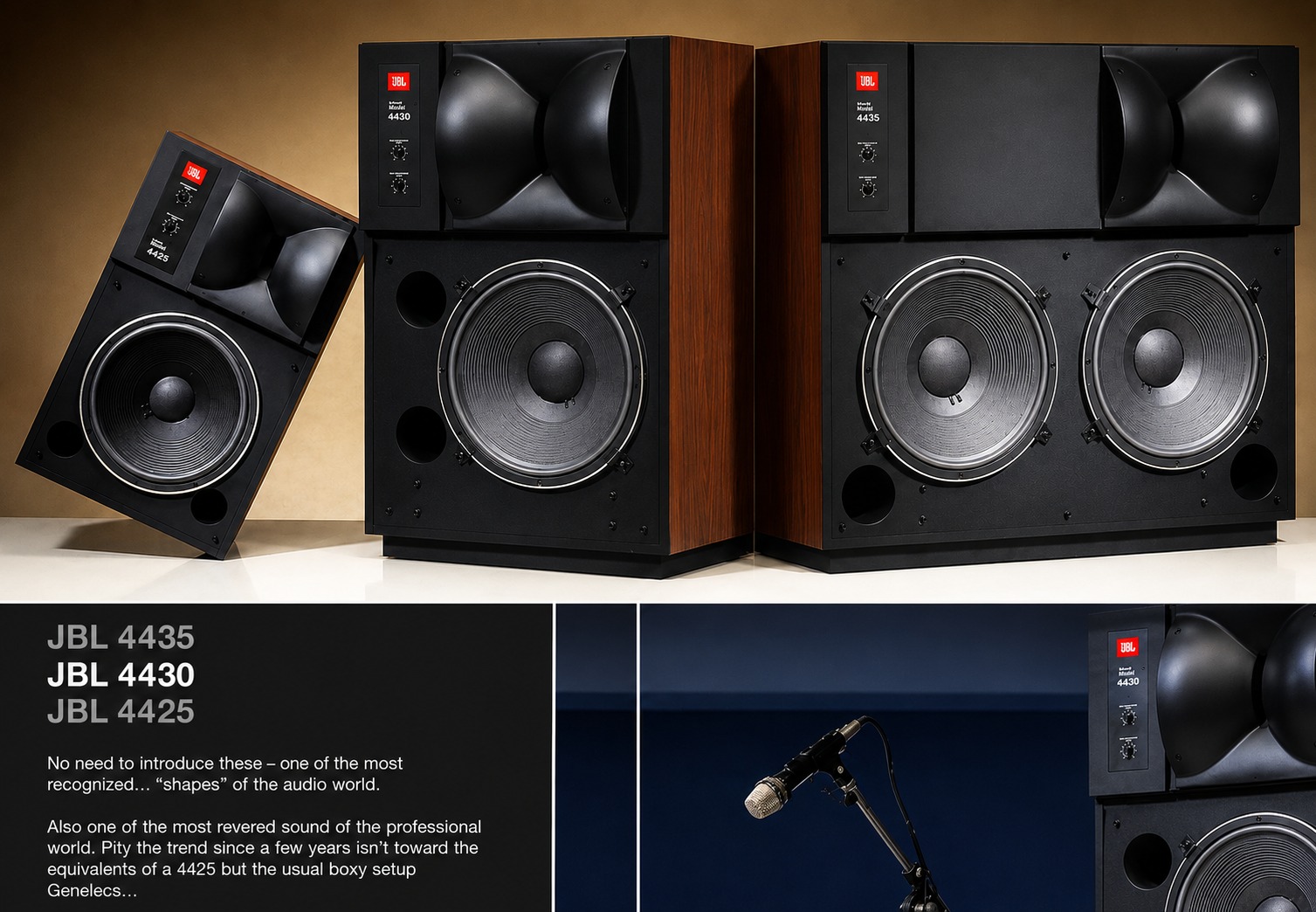 Iwan - JBL 4435 Bi-Radial Horn 1981 JBL has introduced the 4425