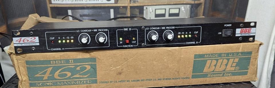 BBE Sonic Maximizer 462 review for keyboard rig
