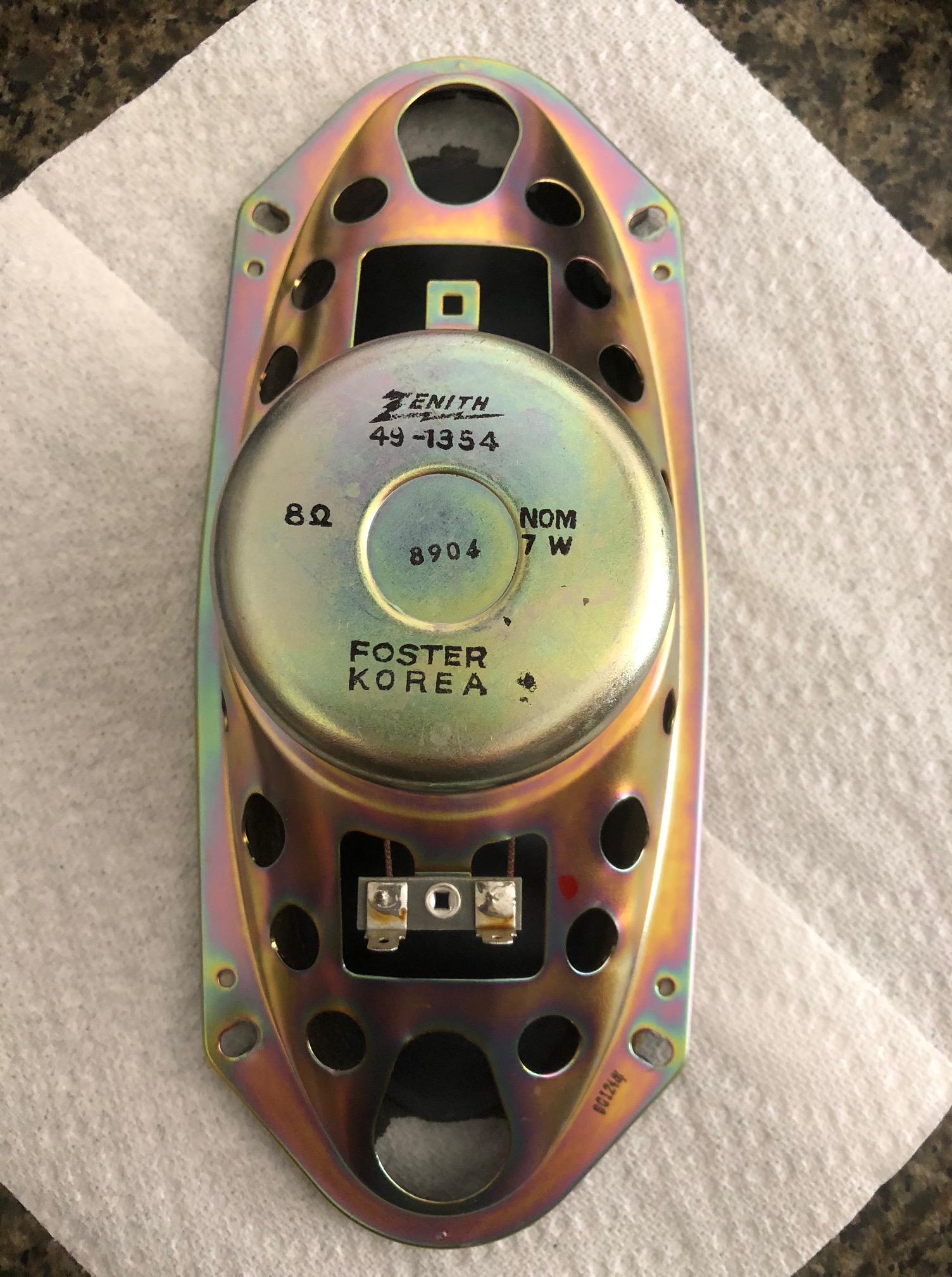 Replacement speakers for zenith