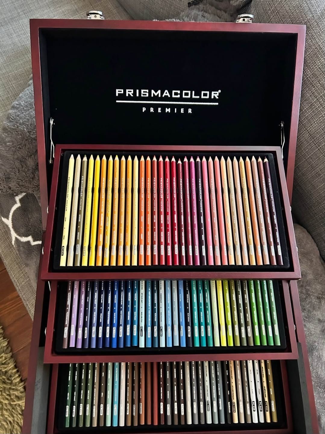 What is the value of a 96 count Prismacolor Premier in box?