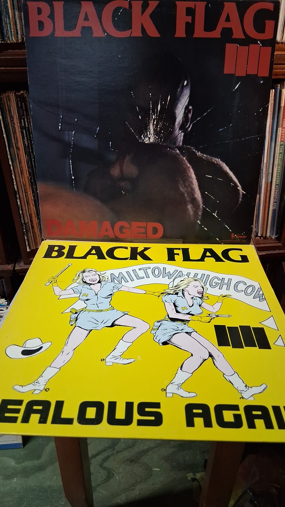 Black Flag's Jealous Again EP on SST Records