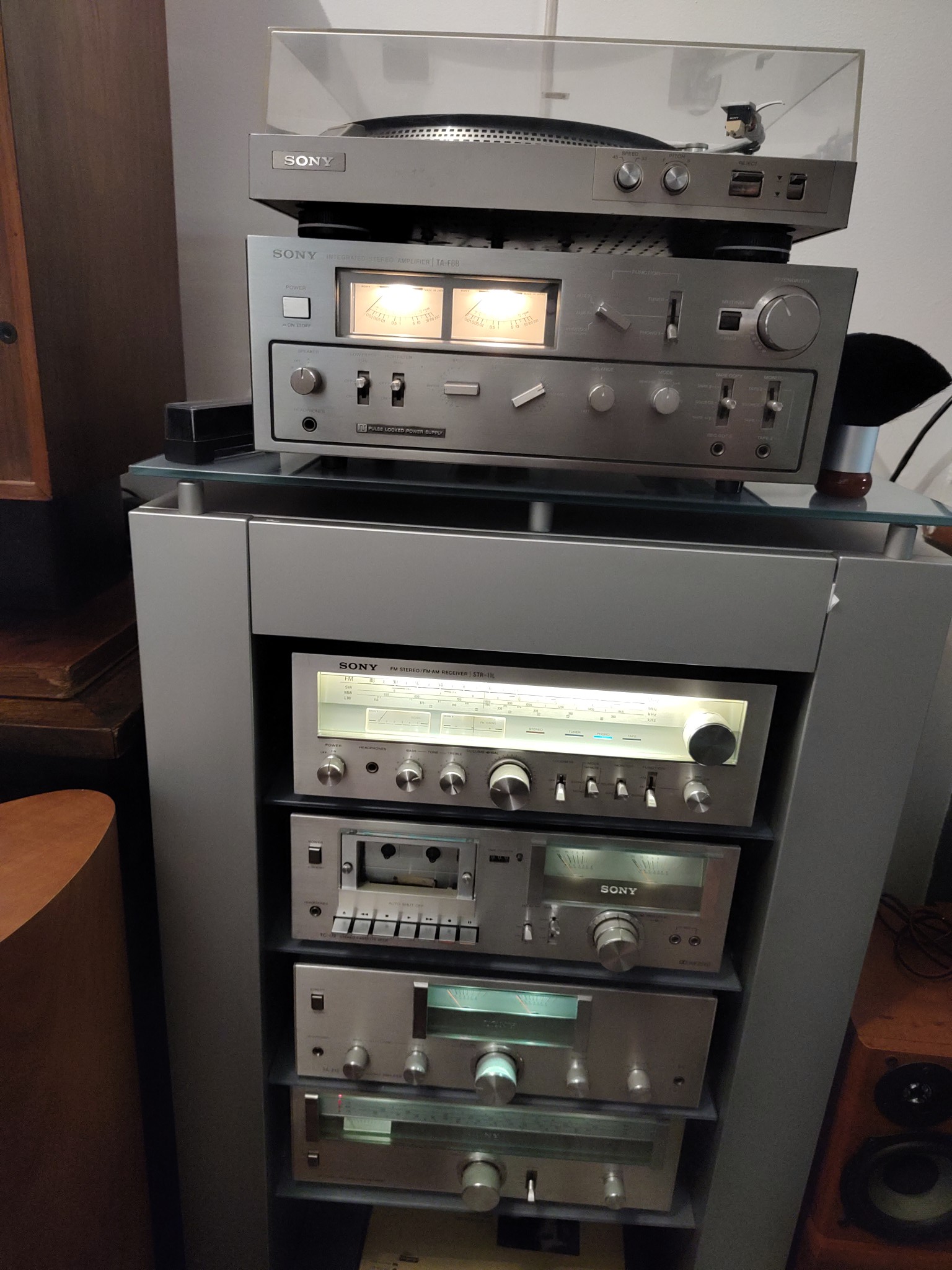 SONY Falcon システムコンポ フルセット 1979年頃 昭和レトロ