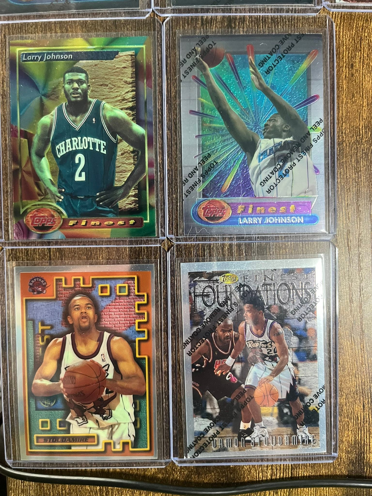 Building Damon Stoudamire sports card collection