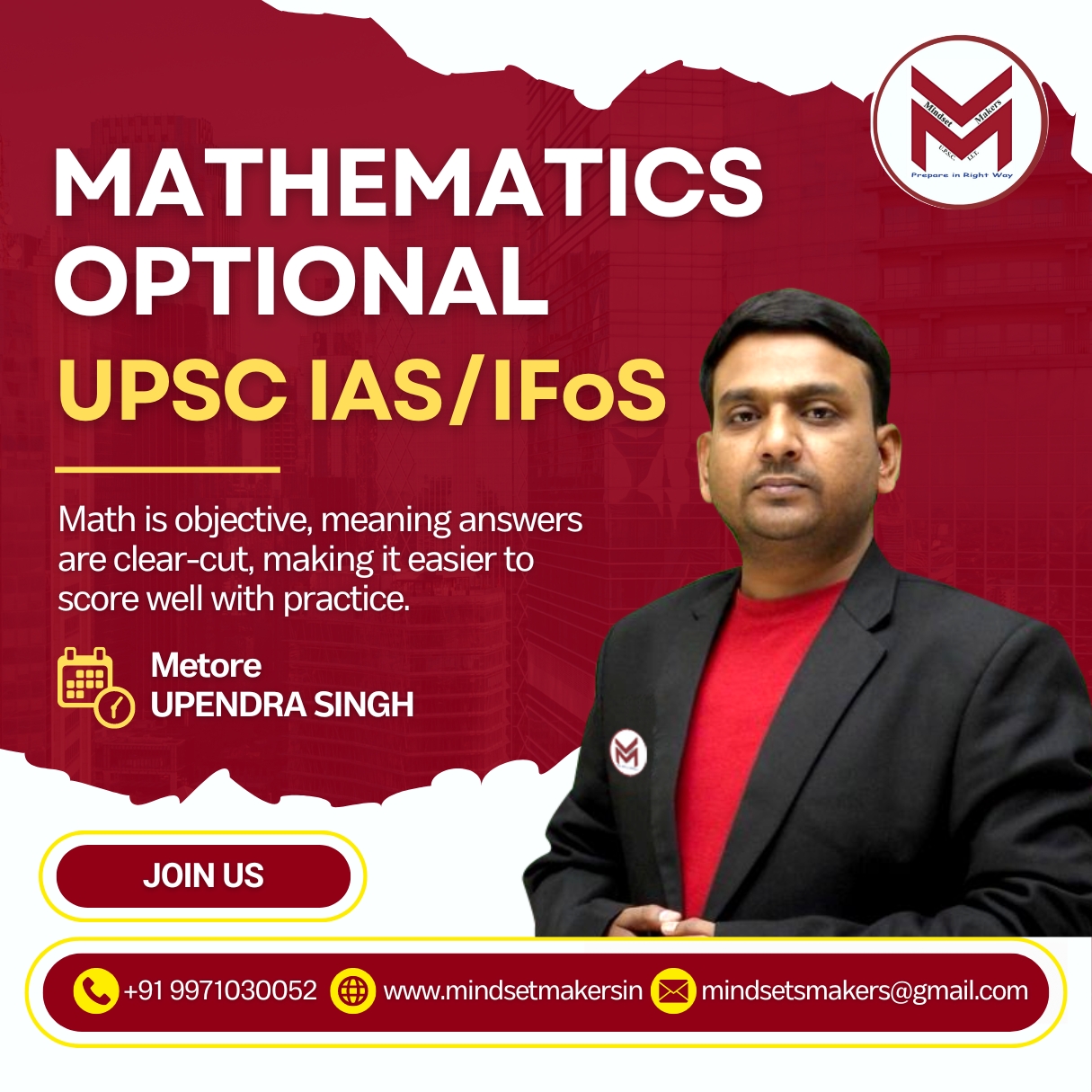 UPSC EXAMS | 🚀 Choosing Mathematics as your UPSC optional can be a game ...